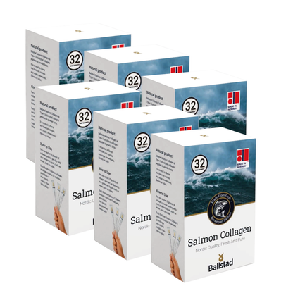 Pure Norwegian Salmon Collagen - Daily Sachets 6 Pack
