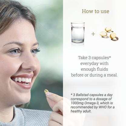 Ballstad Premium Omega-3 Supplement - Ballstad Norge