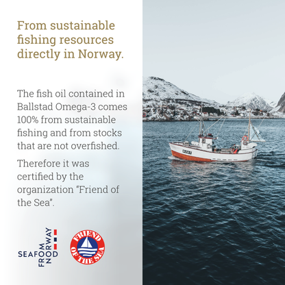 Ballstad Premium Omega-3 Supplement - Ballstad Norge